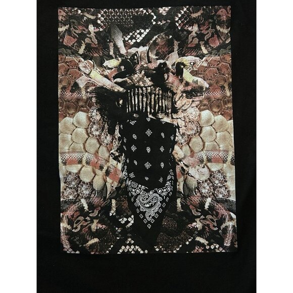 Crooks And Castles Graphic Print Men’s T-shirt NWOT Size Large Psychedelic - Picture 6 of 7